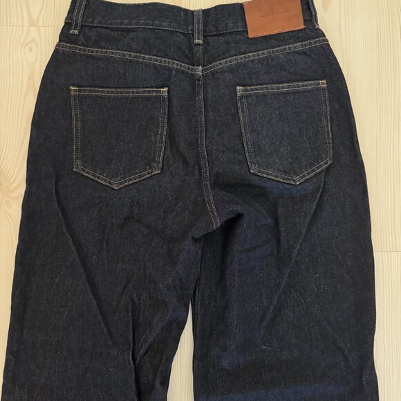 Loulou Studio Samur Dark Wash Jeans - Picture 6 of 7